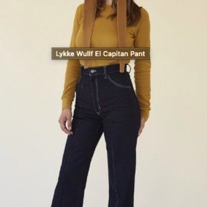 LYKKE WULLF Jeans El Capitain Cowgirl Jeans in Midnight Colour